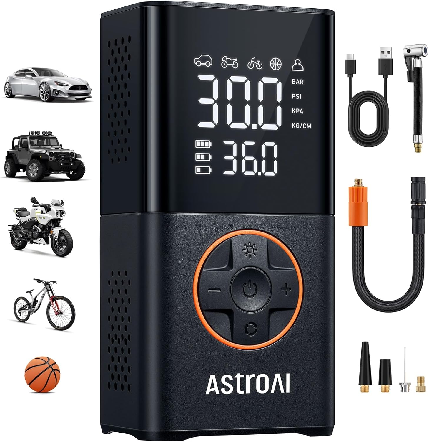 AstroAI Cordless Tire Pump