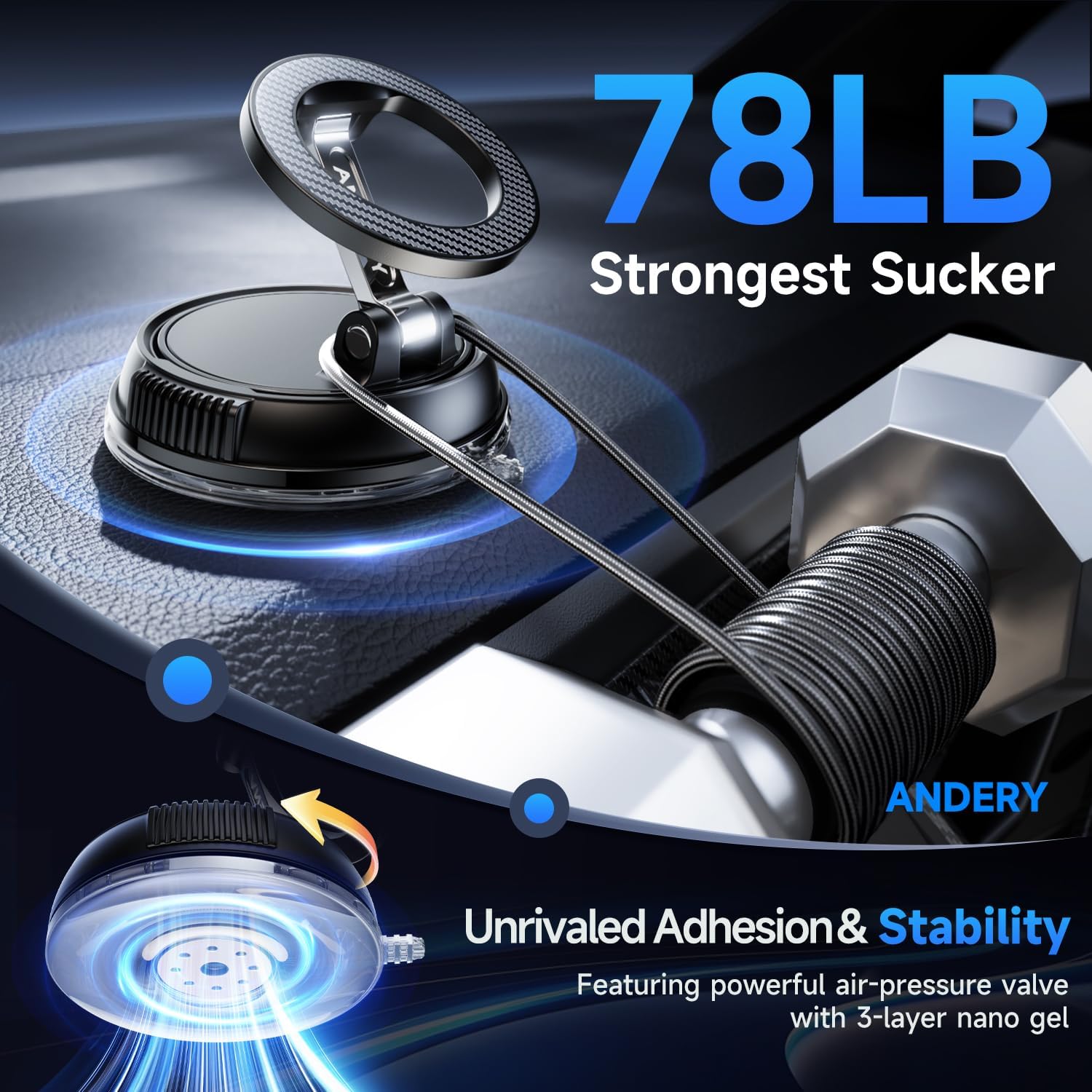 Magnetic Car Phone Mount